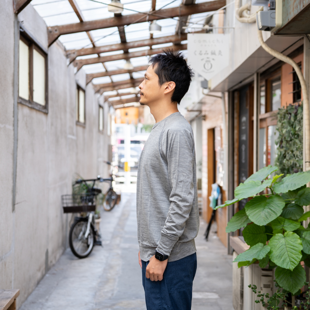 山と道 100% merino pullover | hartwellspremium.com